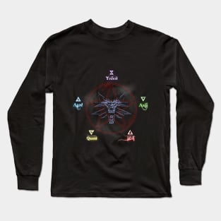 The Witcher signs spells Long Sleeve T-Shirt